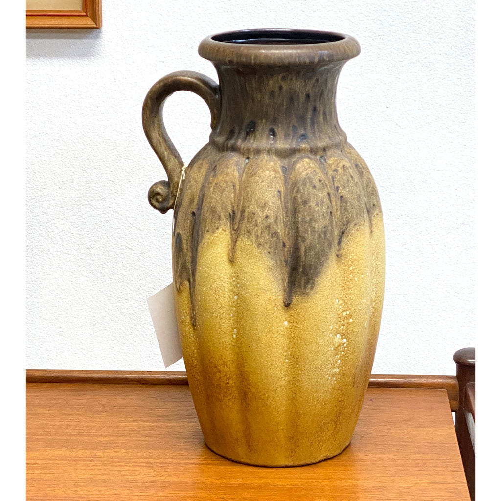 Large Mid Century West German Ceramic Scheurich Vase