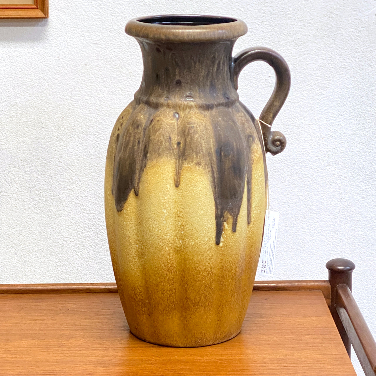 Large Mid Century West German Ceramic Scheurich Vase