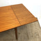 Mid Century Square Extension Dining Table