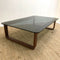 Tessa Smokey Glass Top Mid Century Coffee Table