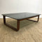 Tessa Smokey Glass Top Mid Century Coffee Table