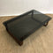 Tessa Smokey Glass Top Mid Century Coffee Table