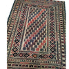 Vintage Hand Knotted Cotton Kilim with Woollen Embroidery The Design Ark Antiques Kingsford Sydney