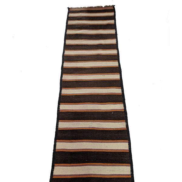 Vintage Hand Knotted Cotton Kilim Runner Rug The Design Ark Antiques Kingsford Sydney