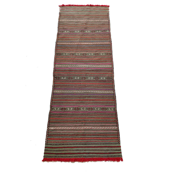 Vintage Persian Compact Kilim Runner Rug The Design Ark Antiques Kingsford Sydney