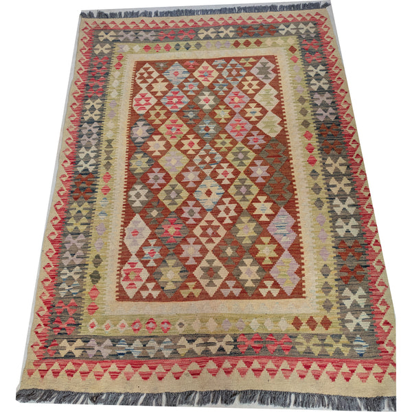 Vibrant Vintage Cotton Kilim Rug The Design Ark Kingsford Sydney
