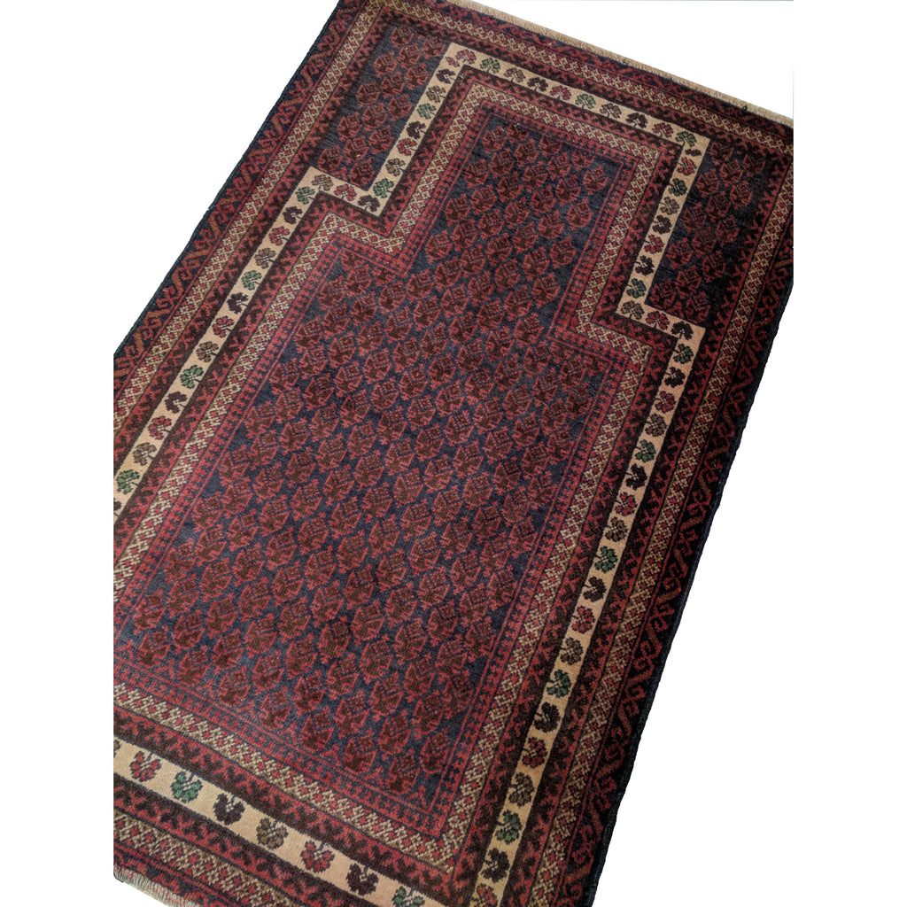 Vintage Woollen Prayer Rug Mat Carpet The Design Ark Antiques Kingsford Sydney