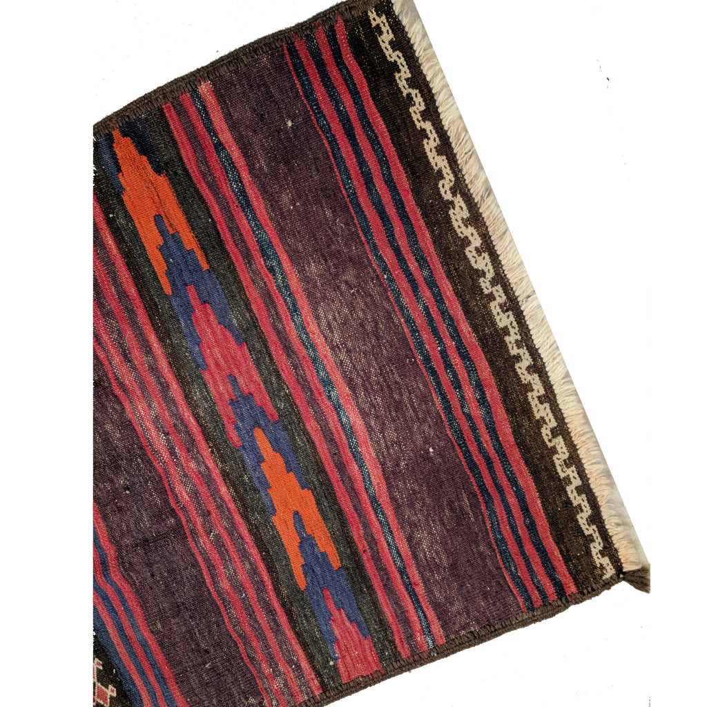 Vintage Persian Hand Knotted Cotton Kilim Runner The Design Ark Antiques Kingsford Sydney