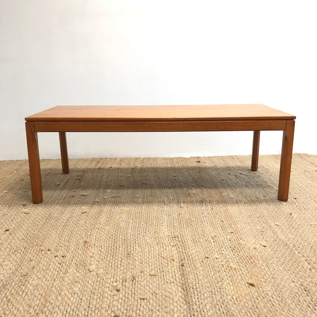 Mid Century Modern Teak Coffee Sofa Table